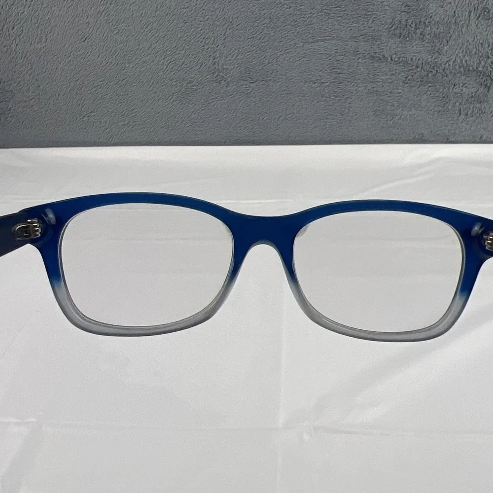Ray Ban Kids Eyeglasses RB 1528  3581  FRAMES ONLY Blue Clear Full Rim 48-16-130